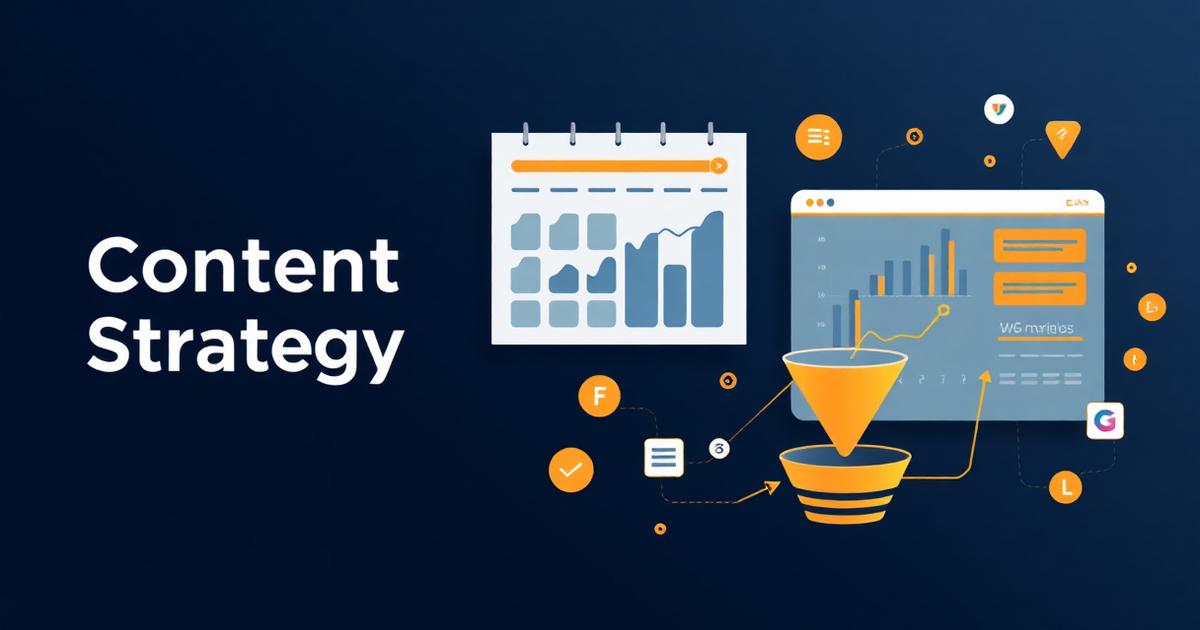 Illustration pour l'article : Stratégie de contenu performante en 2025 : du planning à la conversion