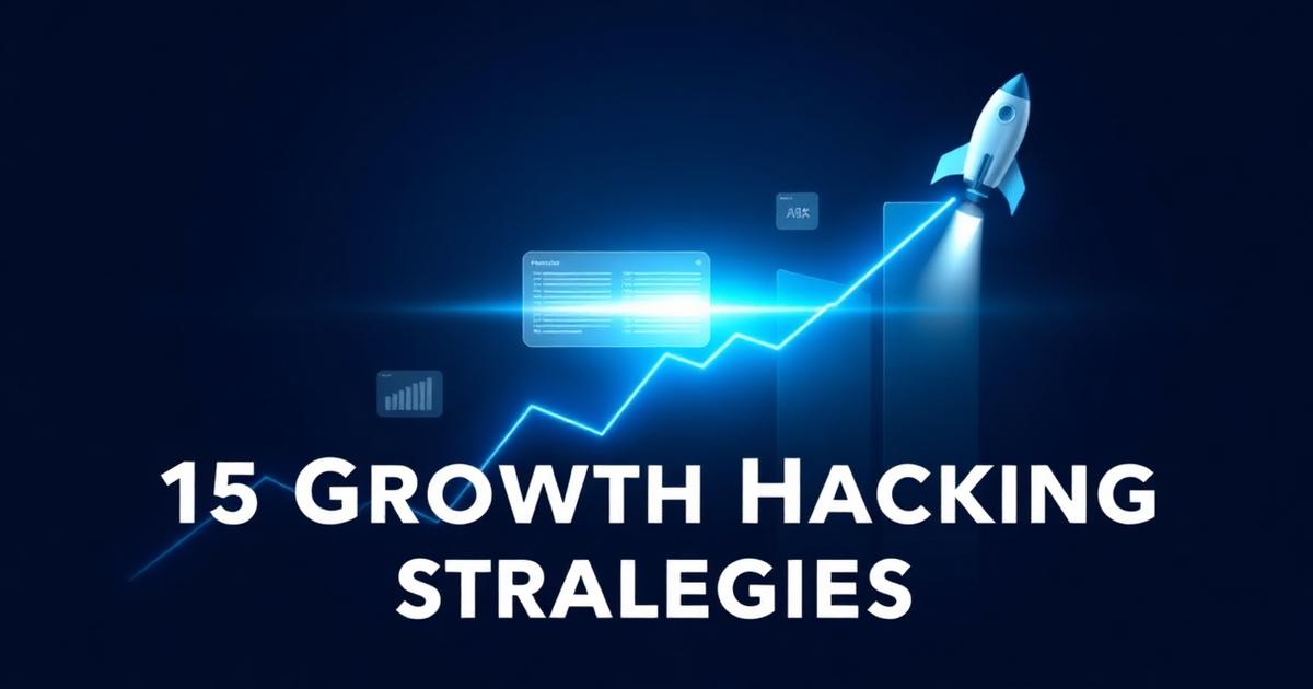 Growth Hacking 2026 : 15 stratégies éprouvées pour accélérer la croissance B2B