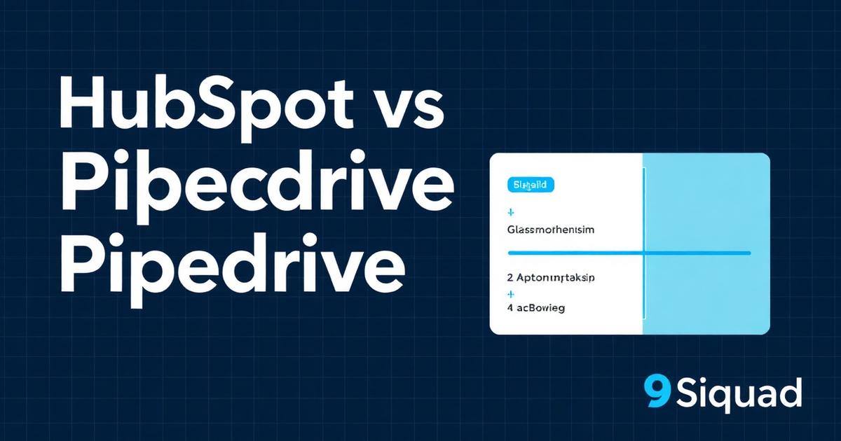 hubspot vs pipedrive - HubSpot vs Pipedrive en 2026 : quel CRM choisir pour une PME B2B ?