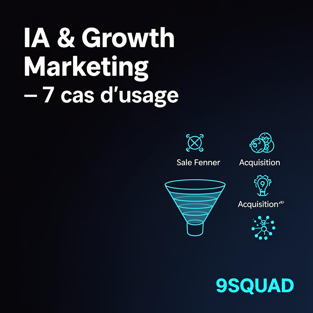 IA et Growth Marketing - IA et Growth Marketing : 7 cas d’usage concrets pour booster la performance