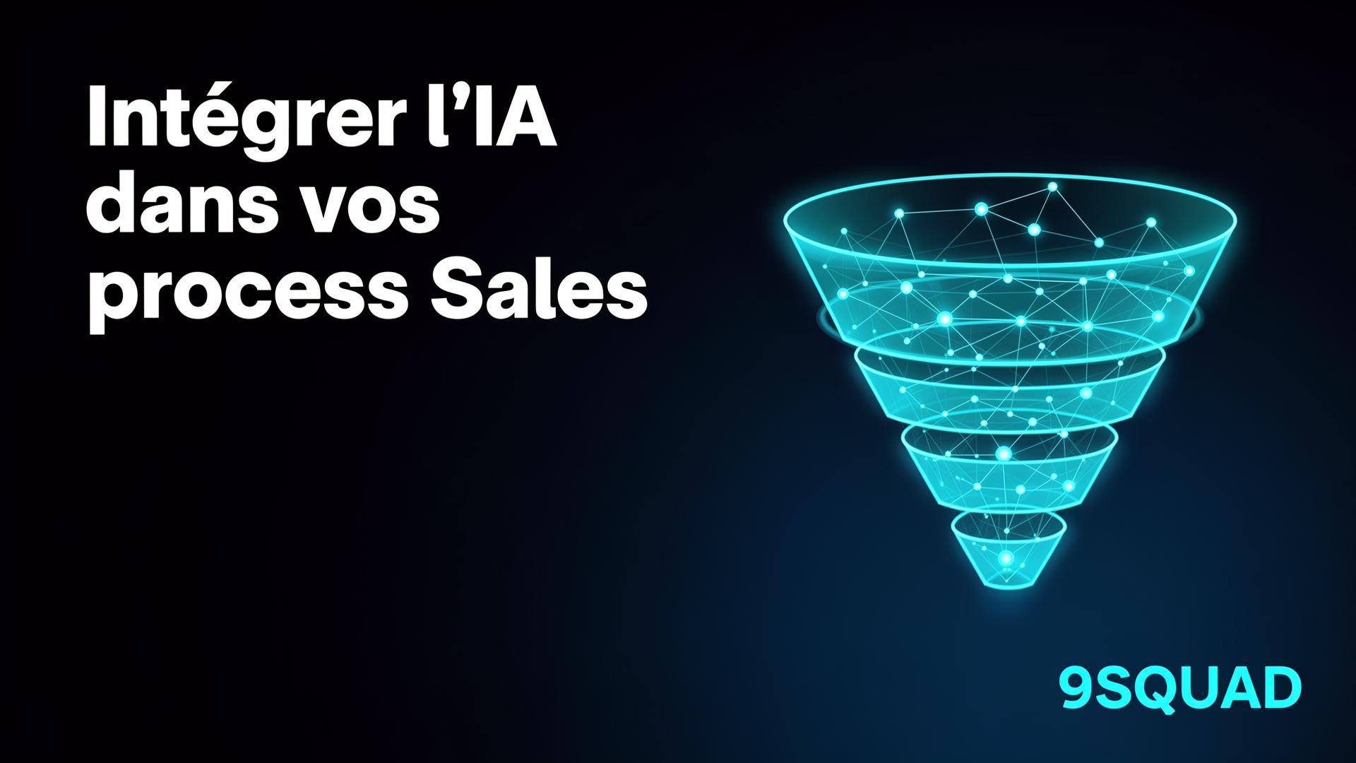 Illustration pour l’article : Intégrer l’IA dans les processus sales : pilier B2B 2026